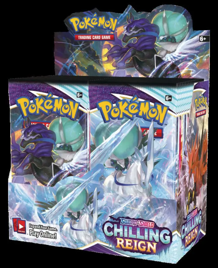 Chilling Reign Booster Box artwork