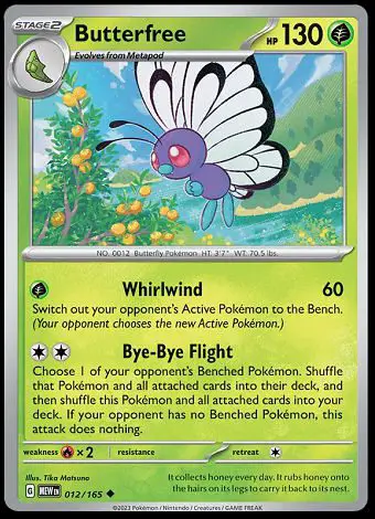 012/165 Butterfree