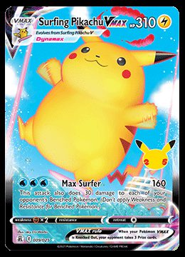 009/025 Surfing Pikachu VMAX