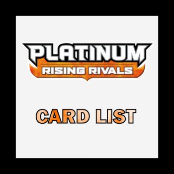 Platinum Rising Rivals Card List
