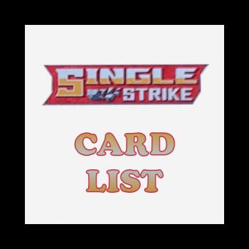 Pokémon Single Strike Card List & Gallery