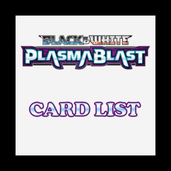 Plasma Blast Card List
