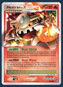 Heatran Pokédex 485 & Card List