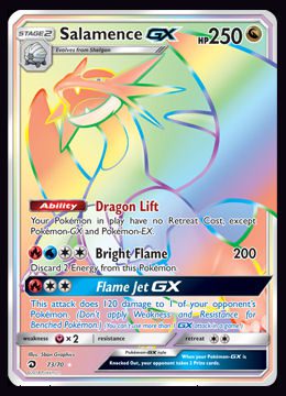 70/73 Salamence GX