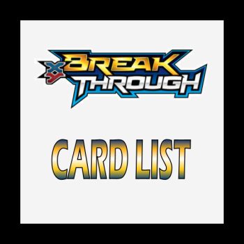 XY Breakthrough Card List