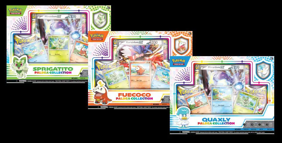Paldea Collection Image - Pokémon TCG Products Releasing January 2023
