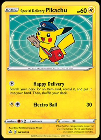 Pikachu Special Delivery