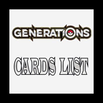 XY Generations Card List