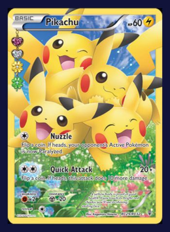 Radiant Collection Card List - Pikachu RC29/RC32