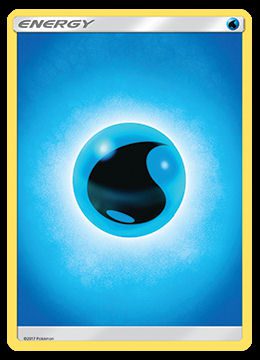 Sun and Moon Water Energy Cards