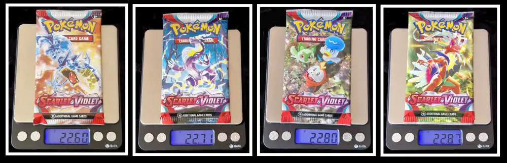 Scarlet and Violet Pack Weight