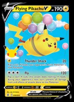 006/025 Flying Pikachu V