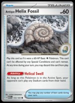 153/165 Antique Helix Fossil